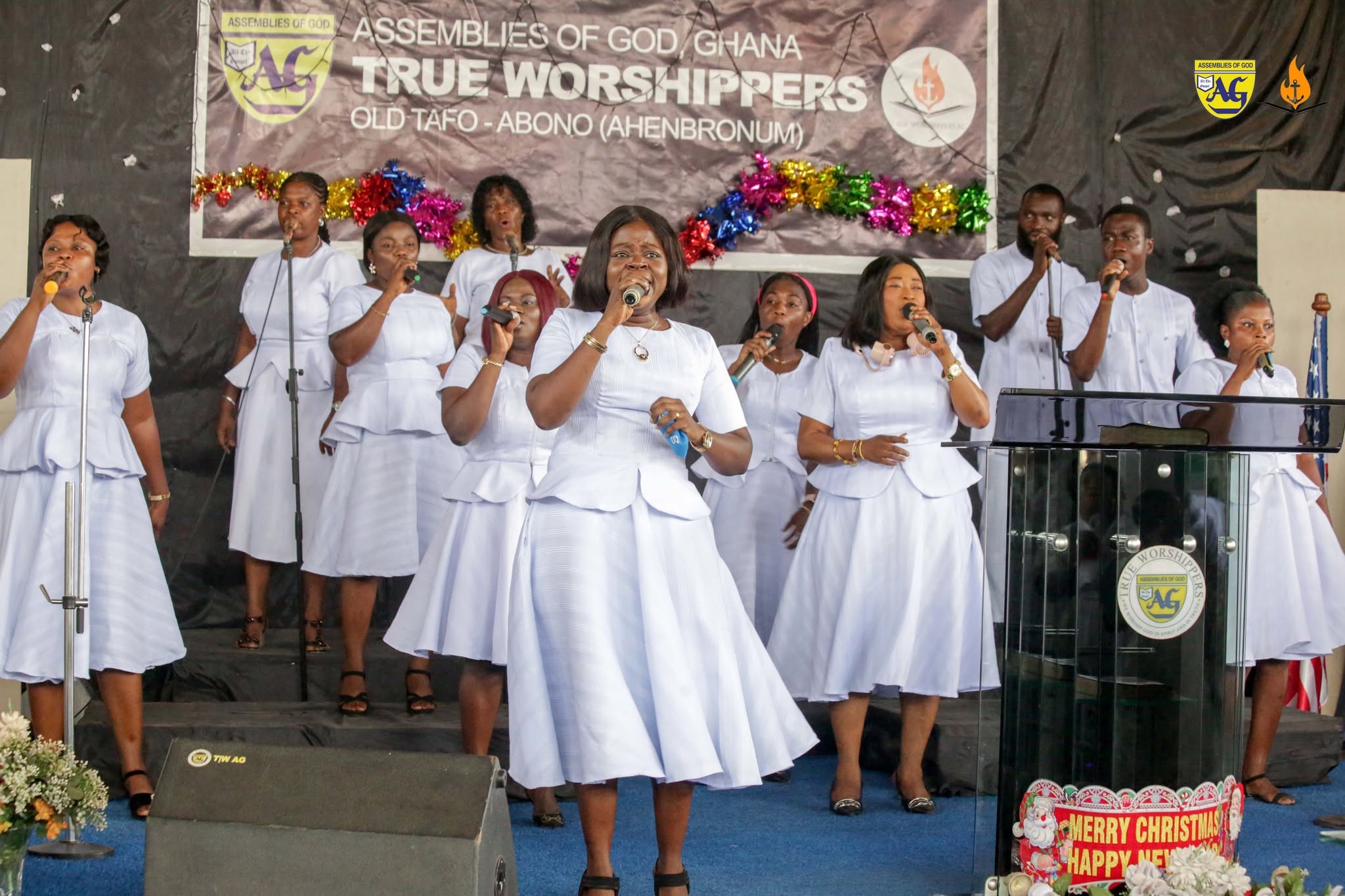 True Worshippers A/G worship choir singing praises