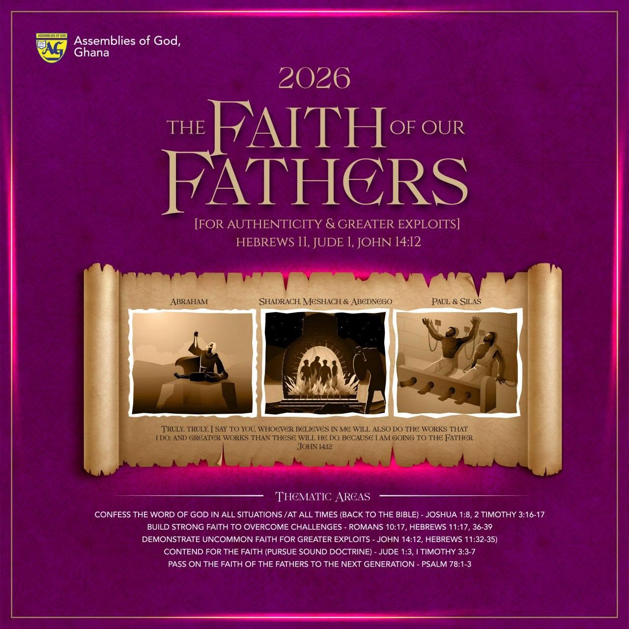 True Worshippers A/G 2026 Theme of the Year